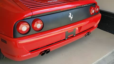 F355 Spider cold start