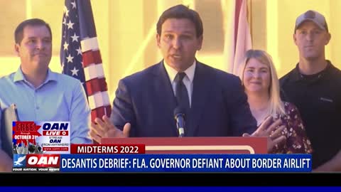 DeSantis Defiant About Border Airlift