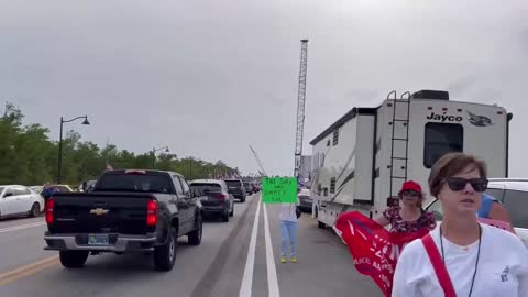 Trump Supporters SHOW UP in MASS after FBI Raided Mar A Lago