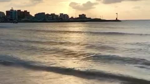 Jeju Island Beach Sunset