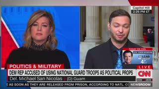 Brianna Keilar and Del. Michael San Nicolas Discuss His National Guard Stunt
