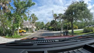 Scenic Road In Flordia