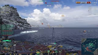 World of Warships random footage 2