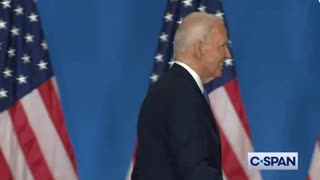 Biden Tries to Zing Trump After Reporter Brings Up His “Vice President Trump” Mistake at End of Presser – And It Backfires Big Time > Biden's response. President Biden: "Listen to him."