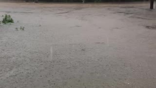 Flood Turns Roads into Rivers