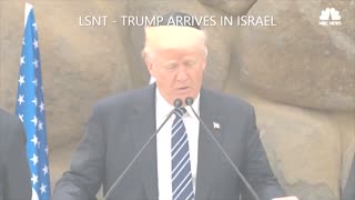 Trump Arrives In Israel " Loyalties run DEEP! - Draining the swamp you say?