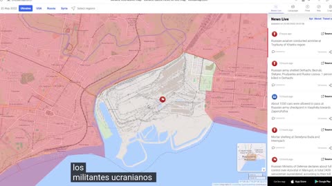 Operaciones Rusas en Ukrania - Ukrania pierde M777 Howitzer (Subtitulos espanoles)