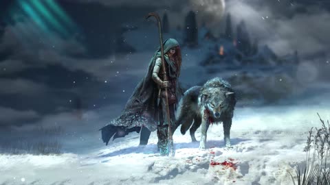 Wolf and Witch Live Wallpaper