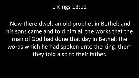 KJV Bible 1st Kings Chapter 13