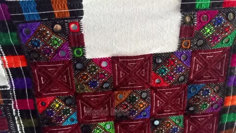 Beautiful handmade Balochi hair wraps | balochi hair wrap designs | new designs for long hairstyles