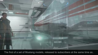 Star Citizen Subscriber Flair 8 - Takuetsu Mustang Delta model