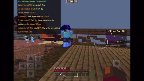 Minecraft servers: cubecraft, battle arena