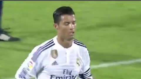 Cristiano Ronaldo first goal for Real Madrid