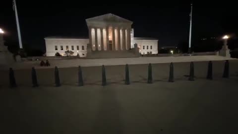 Are there fences at the Supreme Court tonight? Abt 5 hrs ago [Published at 7:19 UTC 6.18.24]