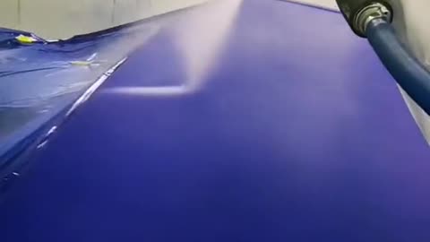 Car surface polishing spray paint