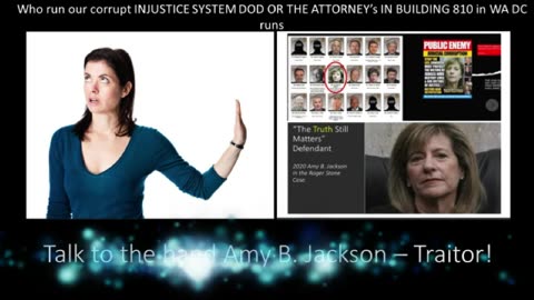 Who runs our corrupt INJUSTICE SYSTEM, DOD OR THE ATTORNEY(S) INC., IN BUILDING 810 in WA DC?