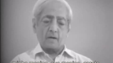 Você está atento à estrutura do 'eu'? - 1978 - Jiddu Krishnamurti