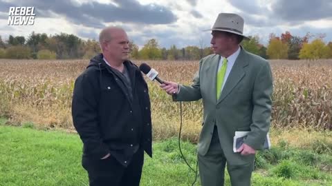 Police intervene in farmer protests against a 10,000% increase in stormwater fees in Richmond Hill