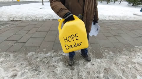 Ottawa Freedom Convoy - Hope dealer
