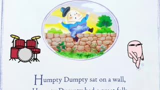 Humpty Dumpty Sat on a Wall Remix Version by @StorytimewithGitte | Humpty Dumpty song