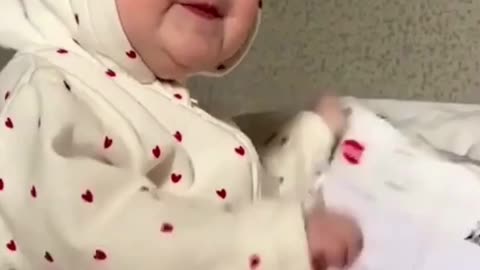 Cute & Funny Baby 😍😍😅😅 #shorts #reels #viral #baby #cutebaby #funnybaby #kids #babies #feelingsbaby