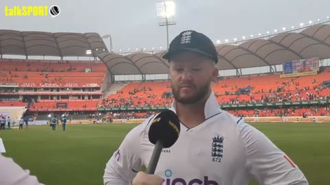 Ben Duckett Post-Match Interview after Day 1 of India v England Test Match _ talkSPORT Cricket