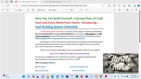 🔴🟠🟡EMPOWER YOUR FINANCIAL FUTURE! | JAY DAGAN | CASH BUILDING SYSTEM UNLIMITED POSTCARD OPPORTUNITY