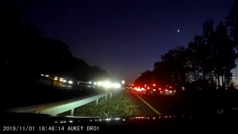 Light Fender Bender Leads to Serious Highway Chaos