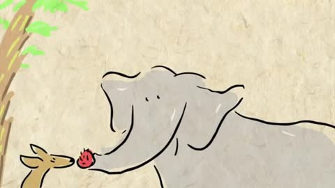 Elephants have good memories. They don't forget things