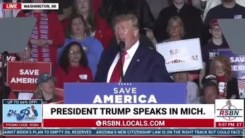 President Trump: People See How Bad They Are. You Have to SHOW The People- 04.02.2022