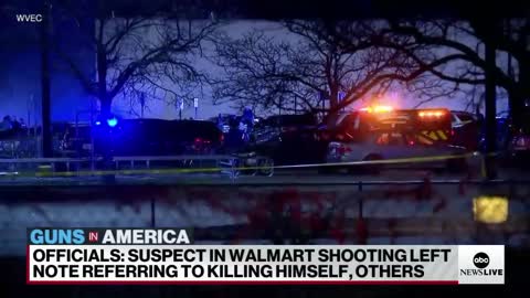 New details about the deadly mass shooting at a Walmart in Chesapeake, Virginia