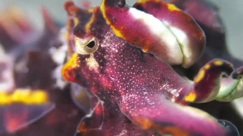 THE FLOWERY CUTTLEFISH