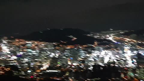 Night view of Busan, South Korea