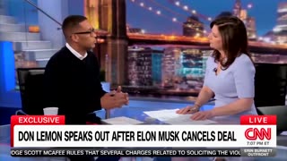 Elon Musk Bitch Slaps Don Lemon and he went on CNN to Cry About it