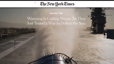 Solar geoengineering experiment kept a secret to avoid public backlash.