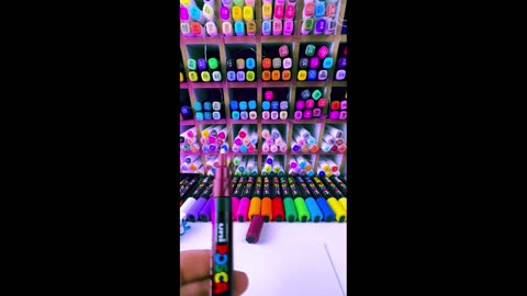 POSCA Markers! Drawing Satisfying