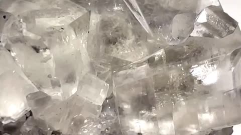 Fine mineral specimen: Rhombohedral gem calcite crystals, Kuruman, Northern Cape Proviince, RSA