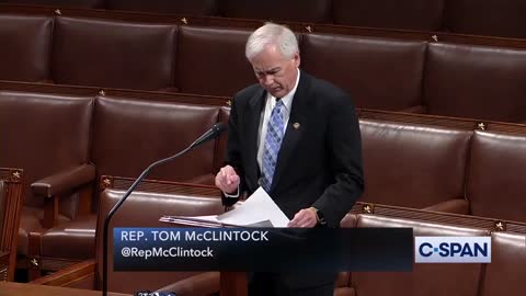 WATCH: Tom McClintock RIPS into CA Governor Newsom's HYPOCRISY