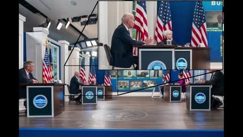 Joe Biden "Booster Shot" & Pressekonferenz »Fake« (9. Oktober 2021)