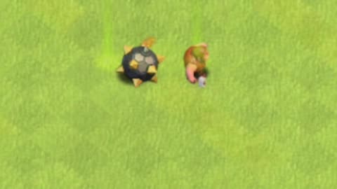 COC Bomb Normal To Max //To Day I Update four Bomb Let's go #coc #gaming #shorts