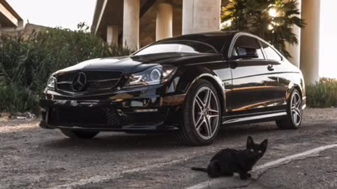 been a while thought I’d hop on the trend 😁🖤 #amg #c63 #cars