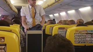 Dancing Flight Attendant