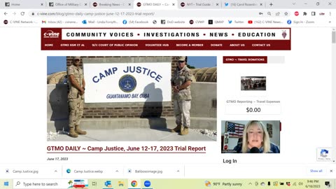 GTMO DAILY ~ June Tribunal Report week of 12th - 17th. Transcript Links Available in Description Bar
