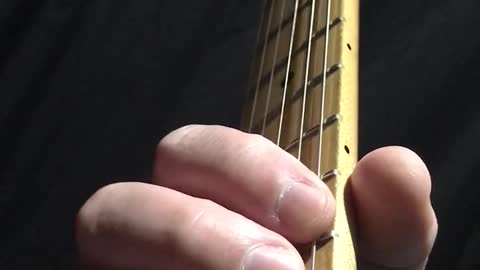 Guitar Rote Exercises - Gliss - Slide - Lateral Strength And Control Of 3 Fingers On 3 Strings