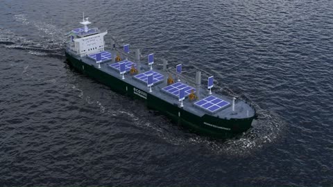 Aquarius Eco Handymax II - zero emission ship design concept