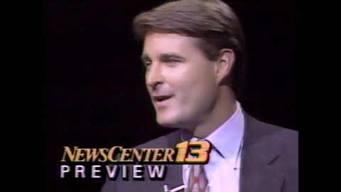 September 1, 1992 - Tom Cochrun Previews WTHR 11PM News