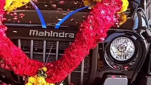 New mahindra Thar delivery video