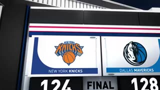 Game Recap: Mavericks vs Knicks 128 - 124