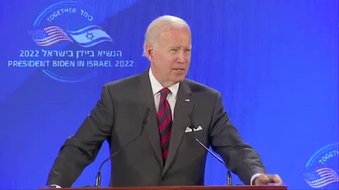 Biden holds press conference with Israeli Prime Minister Yair Lapid