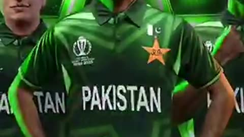 Pakistan cricket new Jursy in World Cup 2023